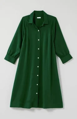 J.Jill Pintucked A-Line Shirtdress | Jjill-Women Dresses