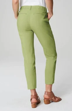 J.Jill Pintucked Linen-Stretch Slim-Leg Pants | Jjill-Women Pants & Jeans