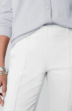 J.Jill Pintucked Linen-Stretch Slim-Leg Pants | Jjill-Women Pants & Jeans