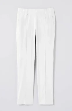 J.Jill Pintucked Linen-Stretch Slim-Leg Pants | Jjill-Women Pants & Jeans