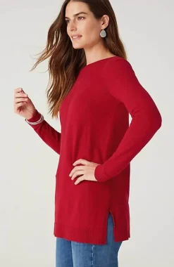 J.Jill Pintucked Sweater-Tunic | Jjill-Women Tunics