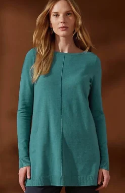 J.Jill Pintucked Sweater-Tunic | Jjill-Women Tunics