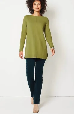 J.Jill Pintucked Sweater-Tunic | Jjill-Women Tunics