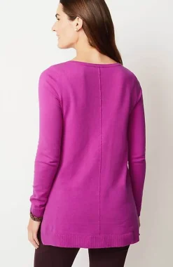 J.Jill Pintucked Sweater-Tunic | Jjill-Women Tunics