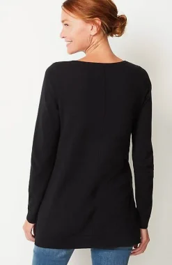 J.Jill Pintucked Sweater-Tunic | Jjill-Women Tunics