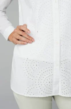 J.Jill Placed-Eyelet Tunic | Jjill-Women Tunics