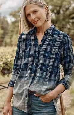 J.Jill Plaid Button-Front Tunic | Jjill-Women Tunics