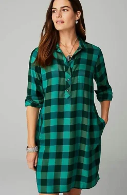 J.Jill Plaid Shirtdress | Jjill-Women Dresses