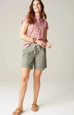 J.Jill Pleated Shorts With Rope Belt | Jjill-Women Shorts