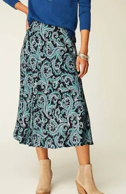 J.Jill Printed A-Line Midi Skirt | Jjill-Women Skirts