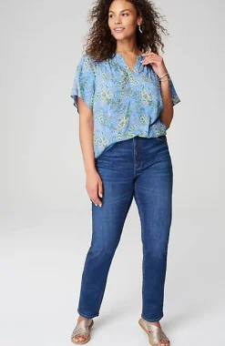 J.Jill Printed Voile Top | Jjill-Women Shirts & Blouses