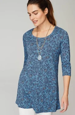 J.Jill Pure Jill Ballet-Sleeve Tunic | Jjill-Women Tops & Tees