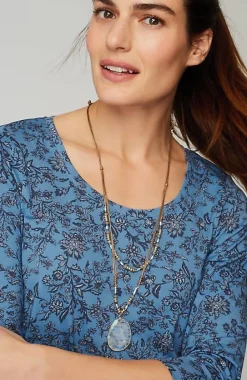 J.Jill Pure Jill Ballet-Sleeve Tunic | Jjill-Women Tops & Tees