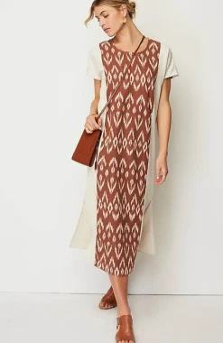 J.Jill Pure Jill Belted Ikat Dress | Jjill-Women Dresses