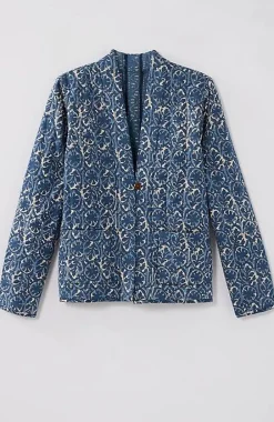J.Jill Pure Jill Block-Printed Reversible Jacket | Jjill-Women Jackets & Coats