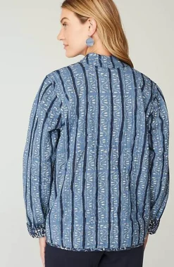 J.Jill Pure Jill Block-Printed Reversible Jacket | Jjill-Women Jackets & Coats