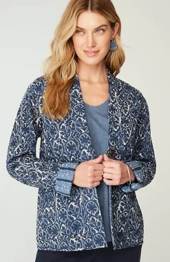 J.Jill Pure Jill Block-Printed Reversible Jacket | Jjill-Women Jackets & Coats