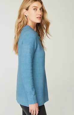 J.Jill Pure Jill Button-Front Crew-Neck Sweater | Jjill-Women Sweaters