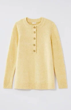 J.Jill Pure Jill Button-Front Crew-Neck Sweater | Jjill-Women Sweaters