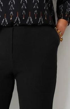 J.Jill Pure Jill Diagonal-Knit Straight-Leg Pants | Jjill-Women Pants & Jeans