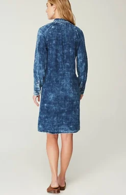 J.Jill Pure Jill Double-Cloth Indigo Shirtdress | Jjill-Women Dresses