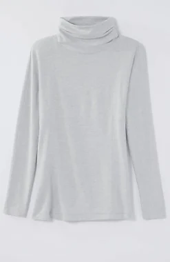 J.Jill Pure Jill Double-Knit Draped Cowl-Neck Tunic | Jjill-Women Tops & Tees