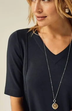 J.Jill Pure Jill Double-Knit Seamed Tunic | Jjill-Women Tops & Tees