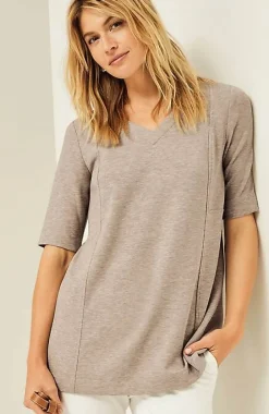 J.Jill Pure Jill Double-Knit Seamed Tunic | Jjill-Women Tops & Tees