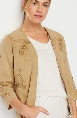 J.Jill Pure Jill Hand-Embroidered Jacket | Jjill-Women Jackets & Coats