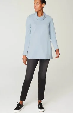 J.Jill Pure Jill Harmony Cowl-Neck Tunic | Jjill-Women Tops & Tees