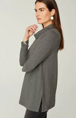J.Jill Pure Jill Harmony Cowl-Neck Tunic | Jjill-Women Tops & Tees