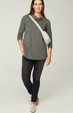 J.Jill Pure Jill Harmony Cowl-Neck Tunic | Jjill-Women Tops & Tees