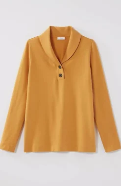 J.Jill Pure Jill Harmony Shawl-Collar Top | Jjill-Women Tops & Tees