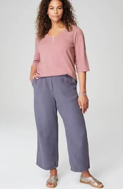 J.Jill Pure Jill Hemp U0026 Cotton Henley Top | Jjill-Women Tops & Tees
