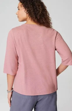 J.Jill Pure Jill Hemp U0026 Cotton Henley Top | Jjill-Women Tops & Tees