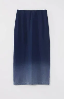 J.Jill Pure Jill Indigo Dip-Dyed Midi Skirt | Jjill-Women Skirts