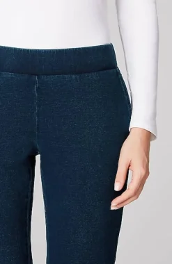 J.Jill Pure Jill Indigo Knit Cropped Slim-Leg Jeans | Jjill-Women Pants & Jeans