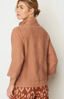 J.Jill Pure Jill Linen Cropped Jacket | Jjill-Women Jackets & Coats