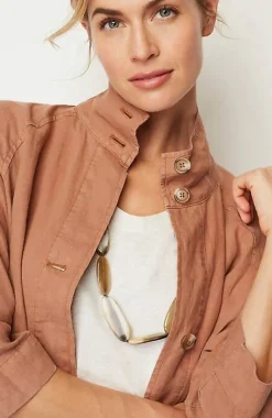 J.Jill Pure Jill Linen Cropped Jacket | Jjill-Women Jackets & Coats