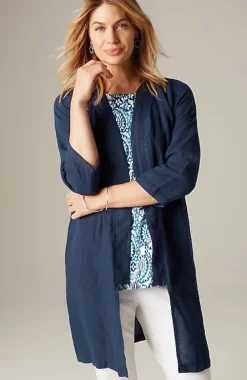 J.Jill Pure Jill Linen Duster | Jjill-Women Jackets & Coats