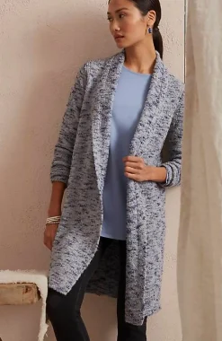 J.Jill Pure Jill Melange Space-Dyed Long Cardi | Jjill-Women Sweaters