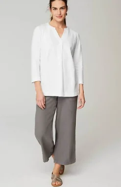 J.Jill Pure Jill Organically Grown Cotton Buttoned Top | Jjill-Women Tops & Tees