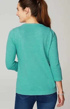 J.Jill Pure Jill Organically Grown Cotton Buttoned Top | Jjill-Women Tops & Tees
