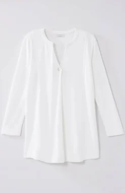 J.Jill Pure Jill Organically Grown Cotton Buttoned Top | Jjill-Women Tops & Tees