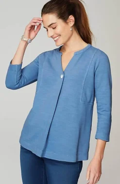 J.Jill Pure Jill Organically Grown Cotton Buttoned Top | Jjill-Women Tops & Tees