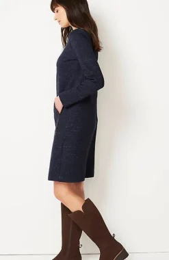 J.Jill Pure Jill Patch-Pocket V-Neck Dress | Jjill-Women Dresses