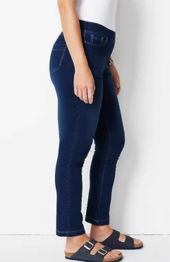 J.Jill Pure Jill 5-Pocket Knit Pull-On Jeans | Jjill-Women Pants & Jeans