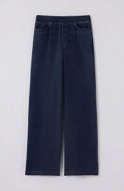 J.Jill Pure Jill 5-Pocket Knit Wide-Leg Jeans | Jjill-Women Pants & Jeans