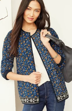 J.Jill Pure Jill Reversible Quilted Jacket | Jjill-Women Jackets & Coats