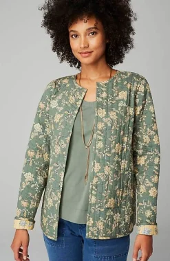 J.Jill Pure Jill Reversible Quilted Jacket | Jjill-Women Jackets & Coats